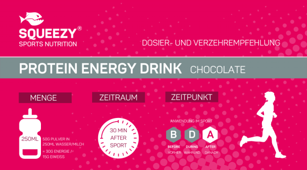 PROTEIN ENERGY DRINK CHOCOLATE goes green