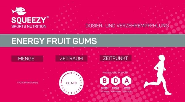 ENERGY FRUIT GUM